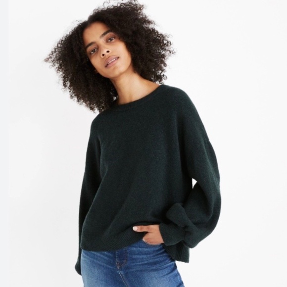 Madewell Gladwell Balloon-Sleeve Pullover Size Medium - Picture 1 of 3